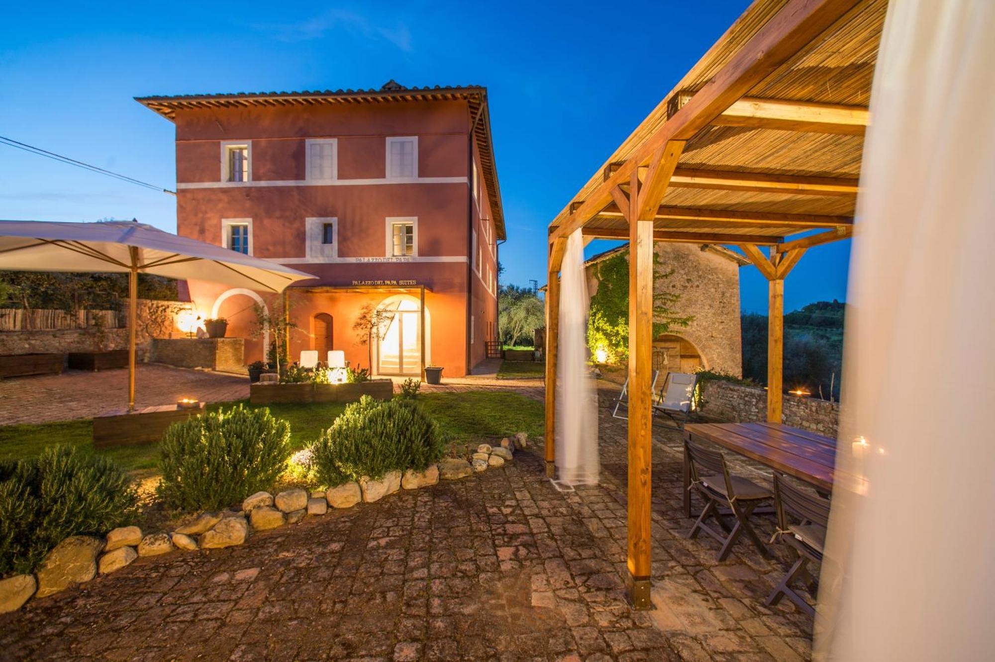 Palazzo Del Papa Country Suites Siena Exteriör bild